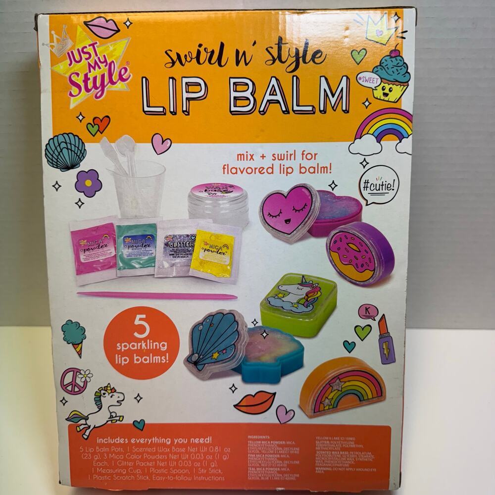 Just My Style Swirl n Style Lip Balm. New in box - Picture 6 of 9